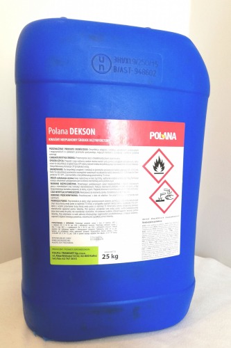POLANA DEKSON - kwaśny niepianowy środek dezynfekcyjny