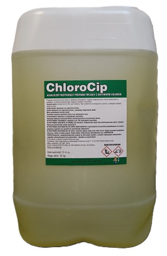 CHLORO CIP - alkaliczny niepianowy środek myjący